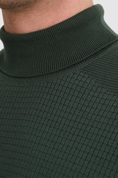 Vanguard roll neck pima cotton